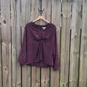 Prologue Purple Blouse - Size Large